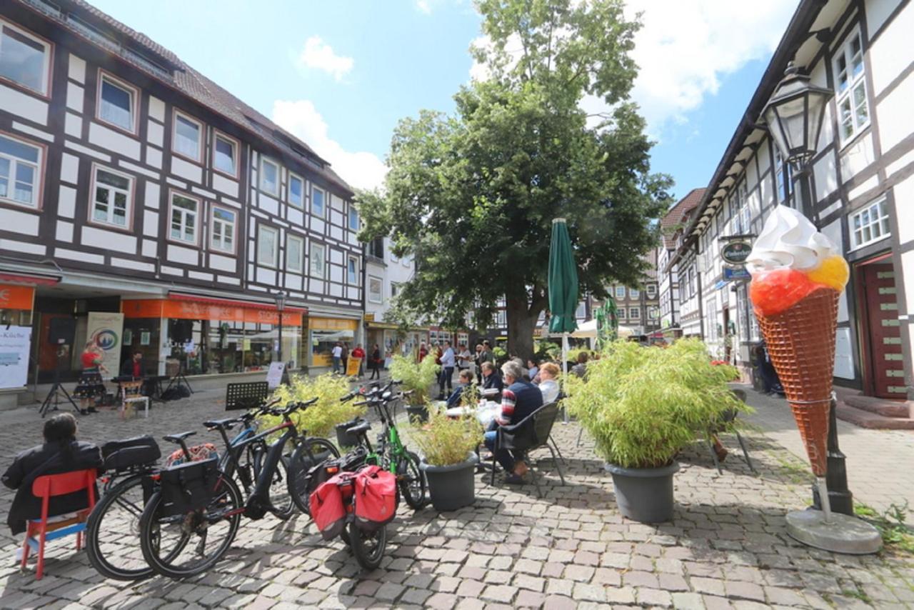 Fachwerk-Kultur-Pension Tangobruecke Einbeck Luaran gambar