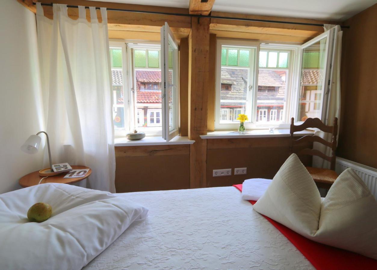 Fachwerk-Kultur-Pension Tangobruecke Einbeck Luaran gambar